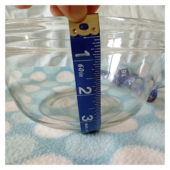 Anchor Hocking Clear Mixing Bowl USA 1.5 qt - Picture 8 of 8